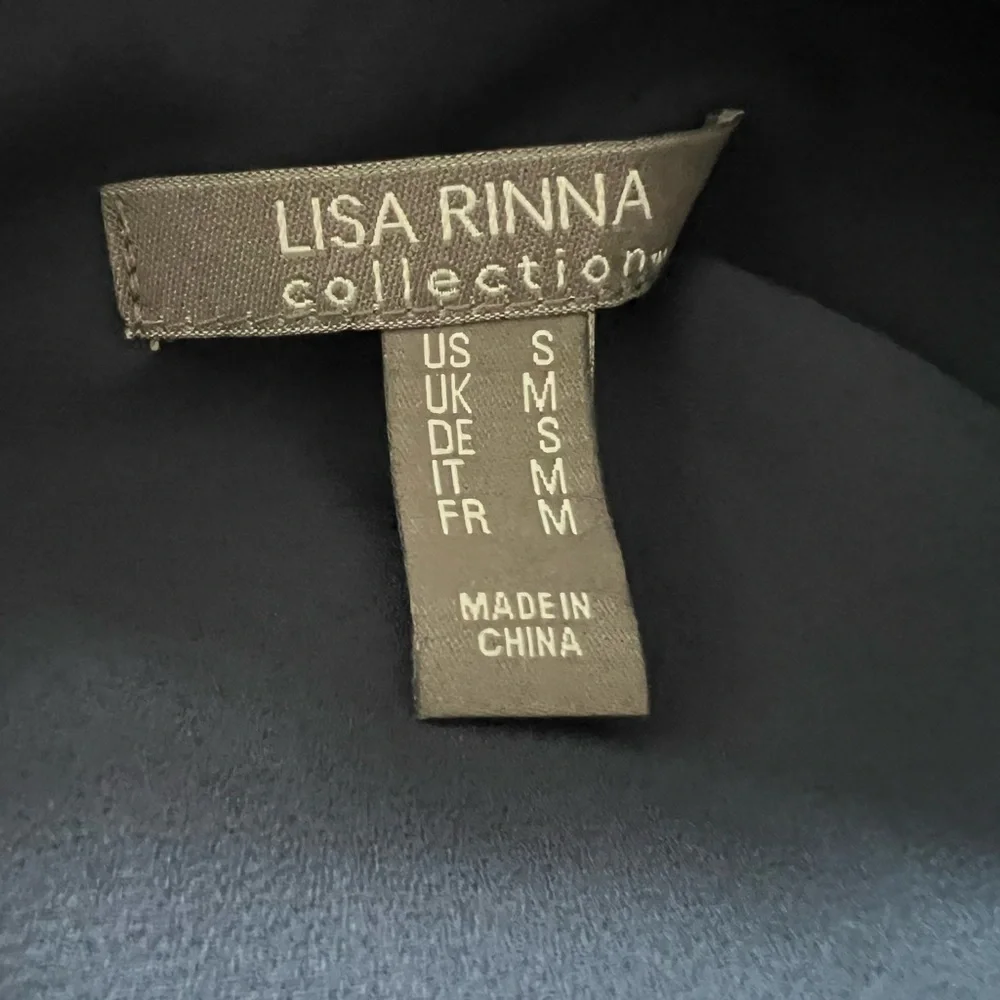 LISA RINNA TWIST FRONT TOP WITH CAMI - SMALL - NAVY - Picture 4 of 6